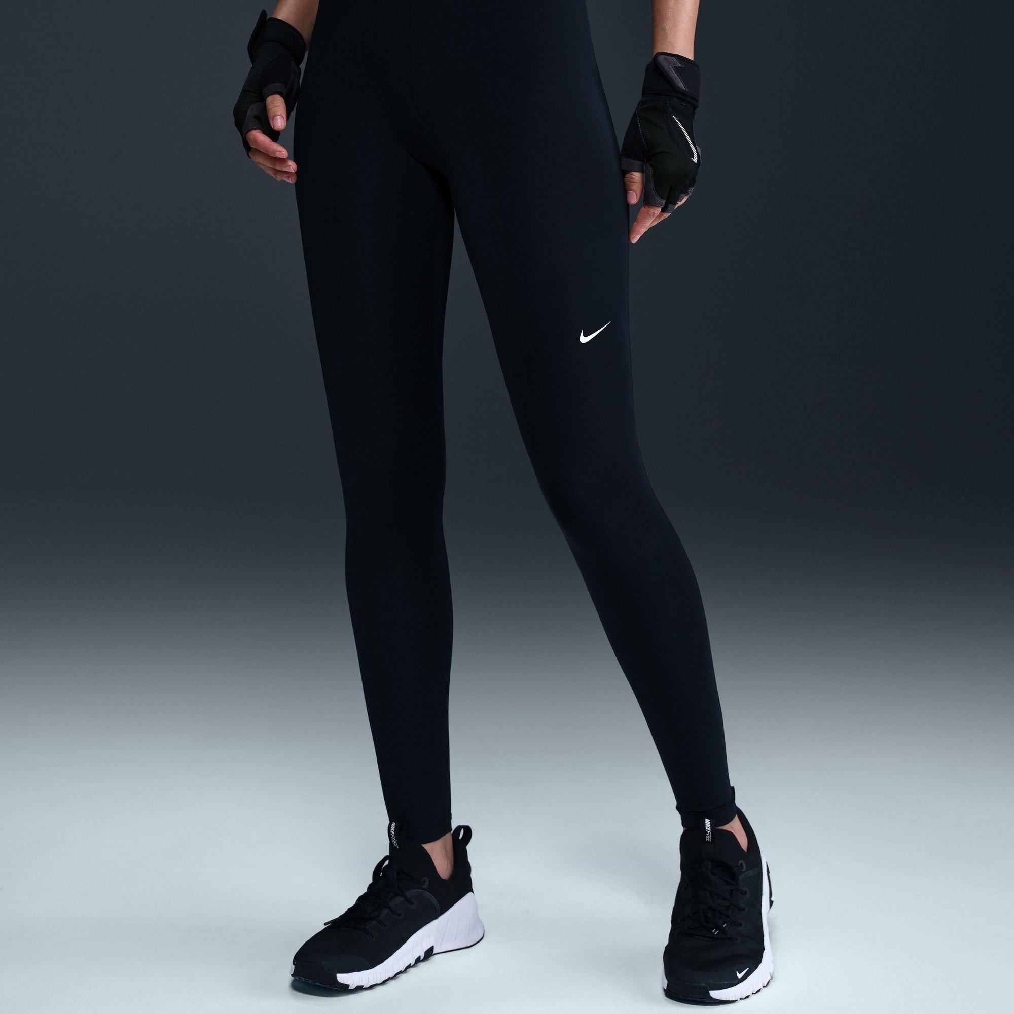 Nike Pro Womens Mid Rise Mesh Panelled Leggings