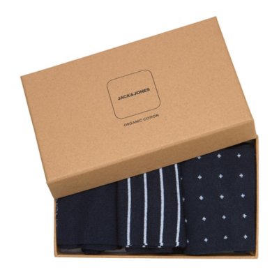Chaussettes homme Jacarbo Organic Giftbox JACK JONES