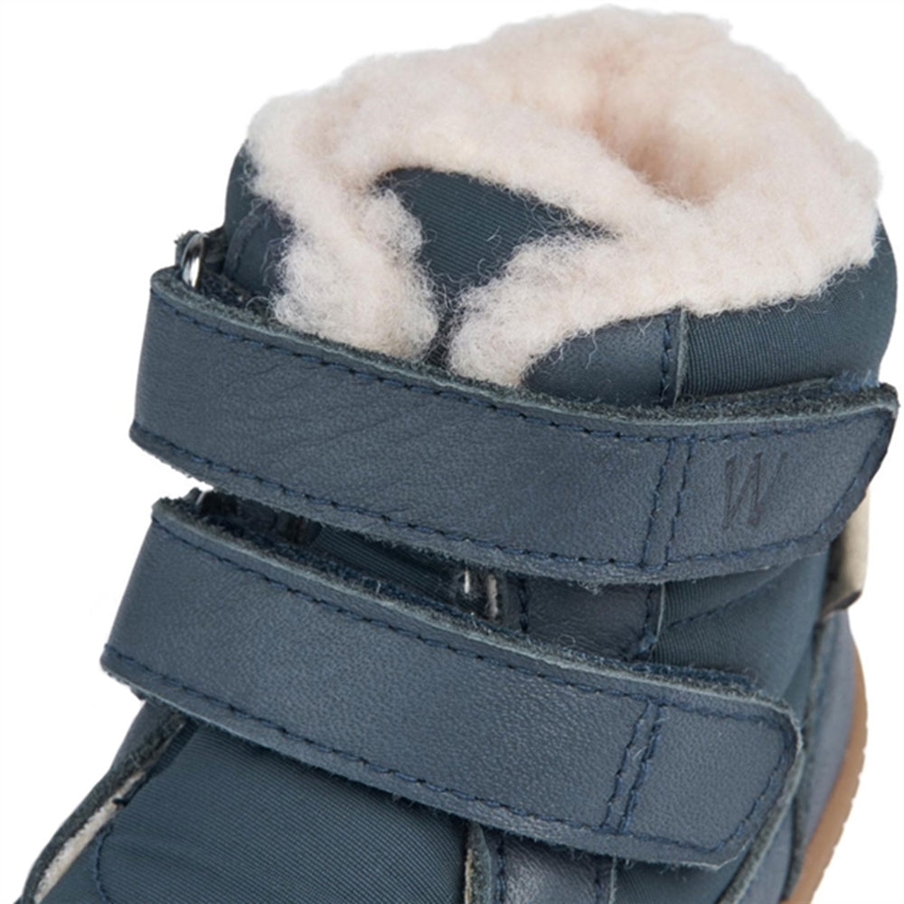 Vinterstøvler Daxi Wool Tex Navy - Wheat