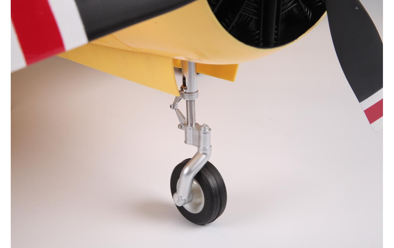 Warbird Trojan T-28D V4 1400 mm, gelb PNP<br>Detaillierter Scale Warbird mit elektrischem Einziehfahrwerk