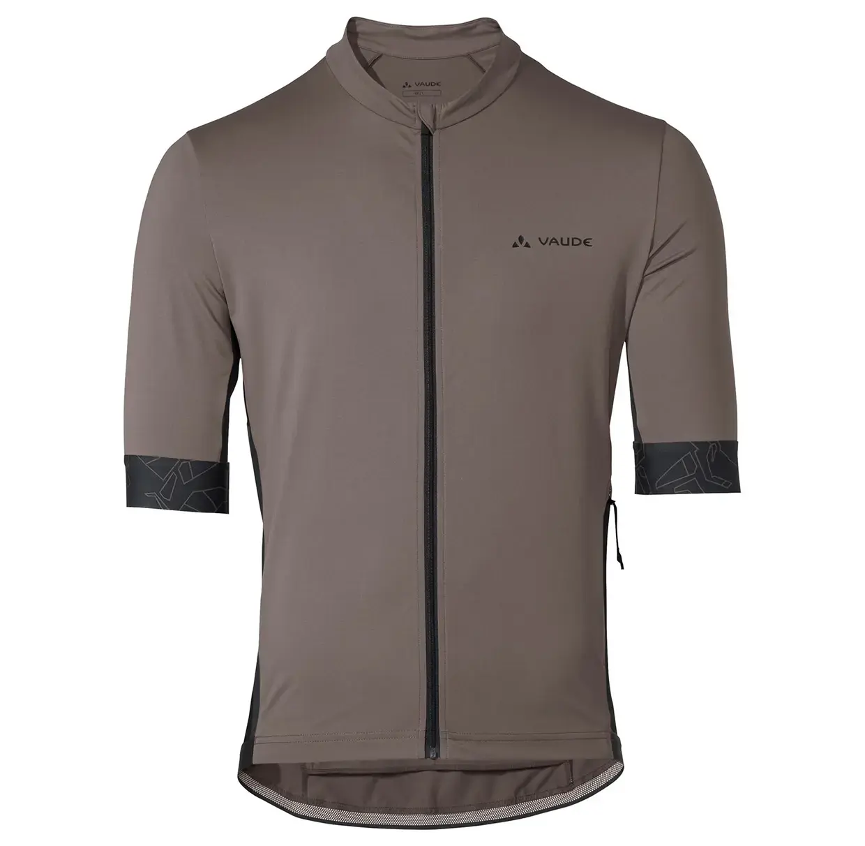 VAUDE Kuro II FZ Fietsshirt Korte Mouwen Beige Heren