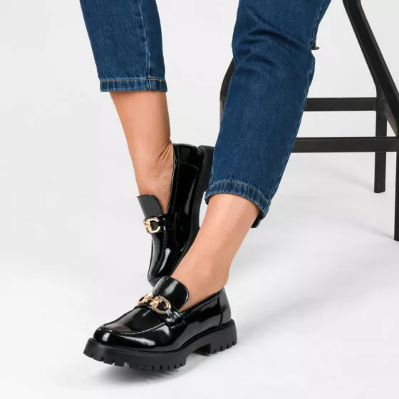 Mocassins NOIR MERRY SCOTT