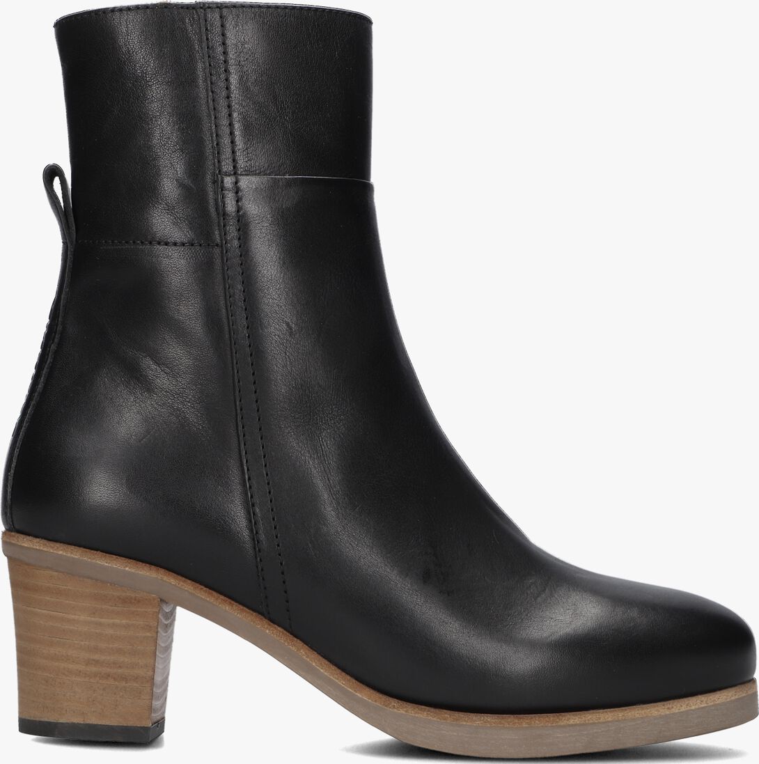 SHABBIES zwarte shabbies enkellaarsjes lieve g ankle boot