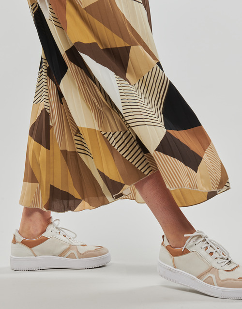 Only - ONLSIMONE LIFE MIDI PLISSE SKIRT PTM - Marron