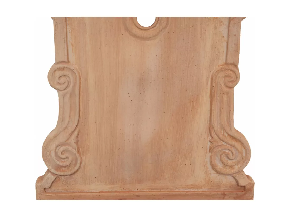 BISCOTTINI Fontain Eleganza Mediterranea en terre cuite, 100% Made in Italy, 43x65x37 cm
