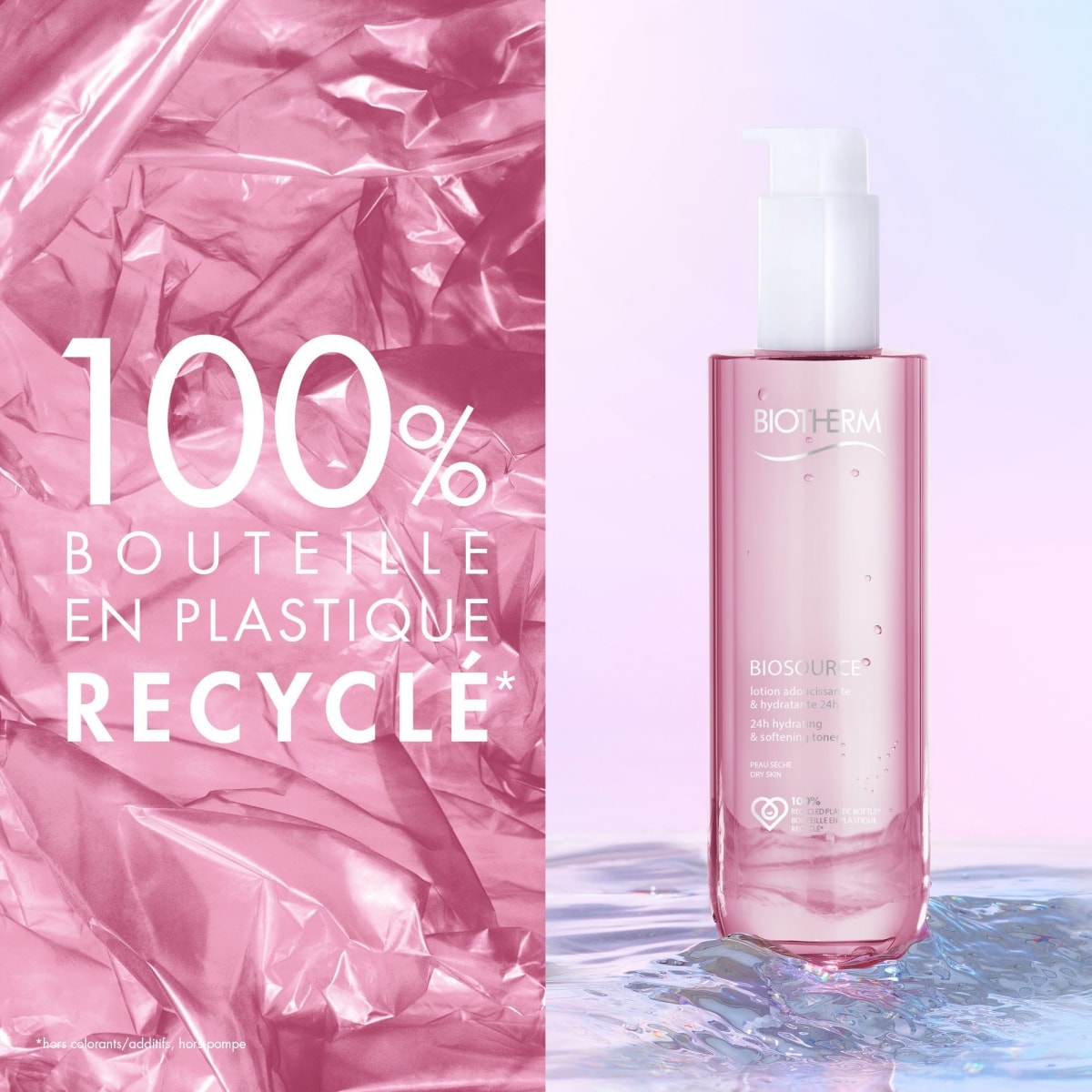 Biotherm Biosource Lait Démaquillant &  Adoucissant Peaux Sèches