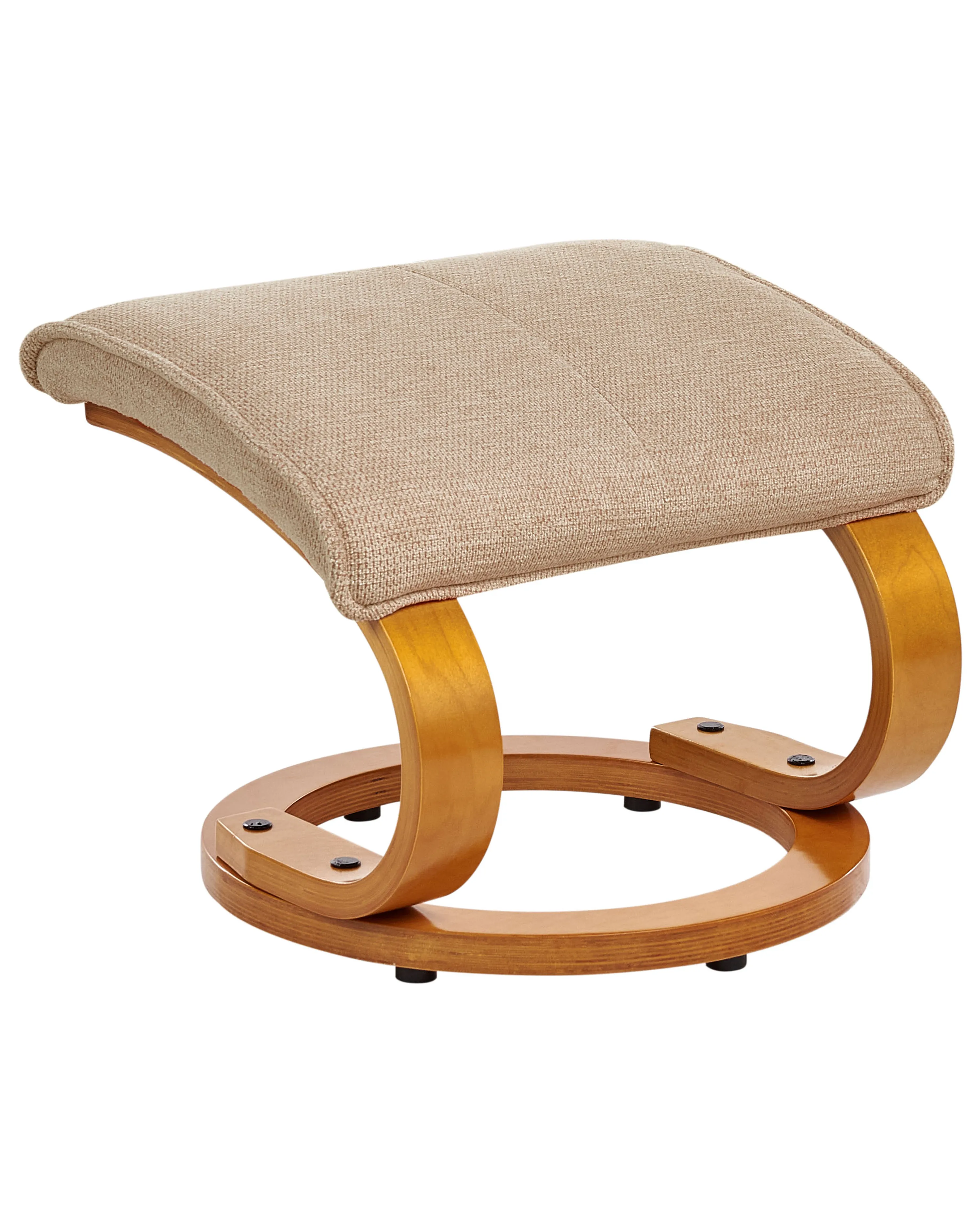 Massagestoel HERO met voetenbank Stof Beige