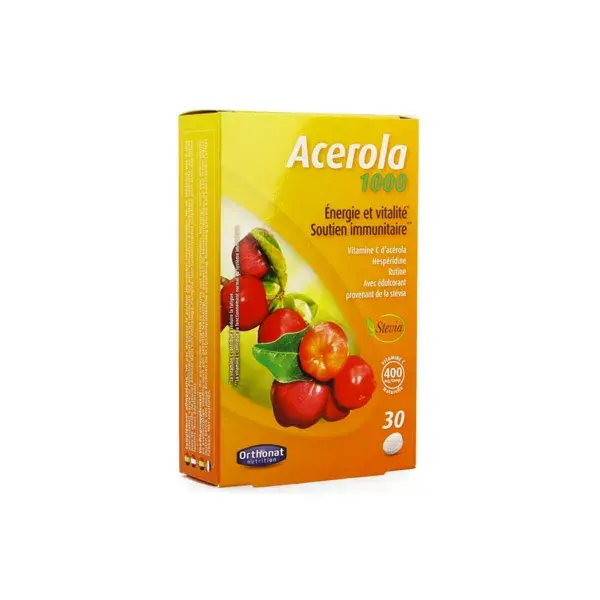 Orthonat Acerola 1000 30 comprimidos