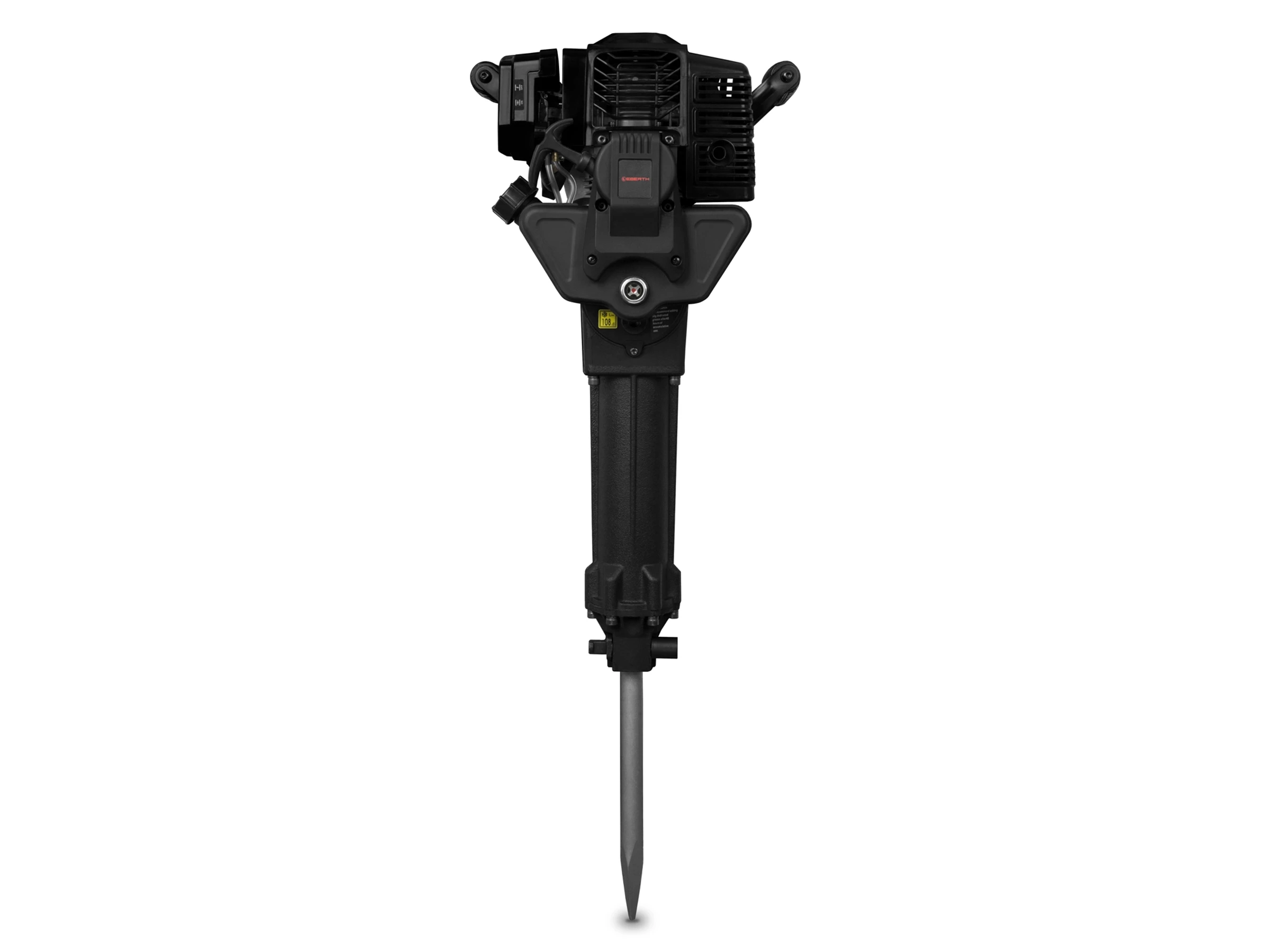 EBERTH Abbruchhammer Benzin mit 2,5PS, 2-Takt Motor, 52ccm, 700-1500 Schläge/Min, 20-55 Joule