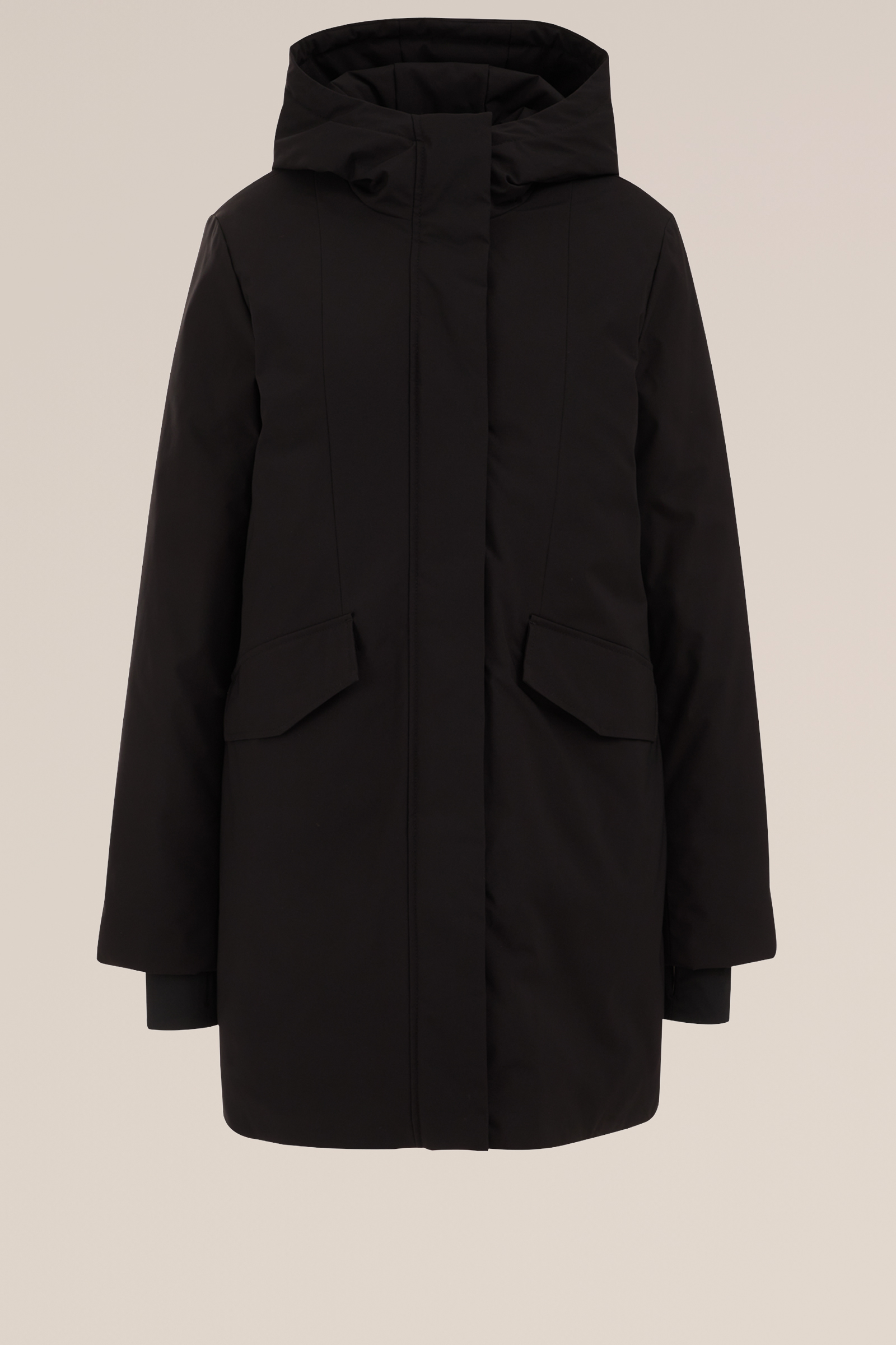 gewatteerde parka WE Fashion Zwart