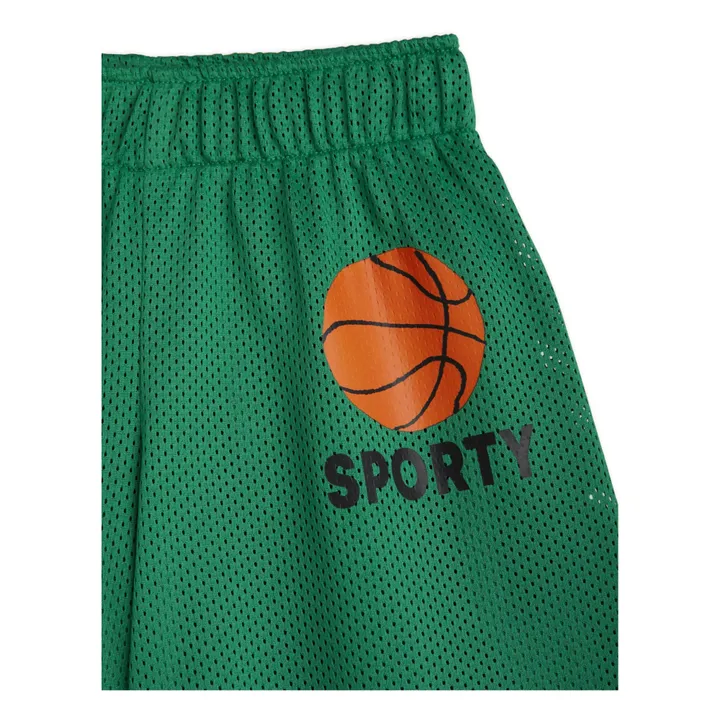 Mini Rodini Short Basket Matière Recyclée | Vert