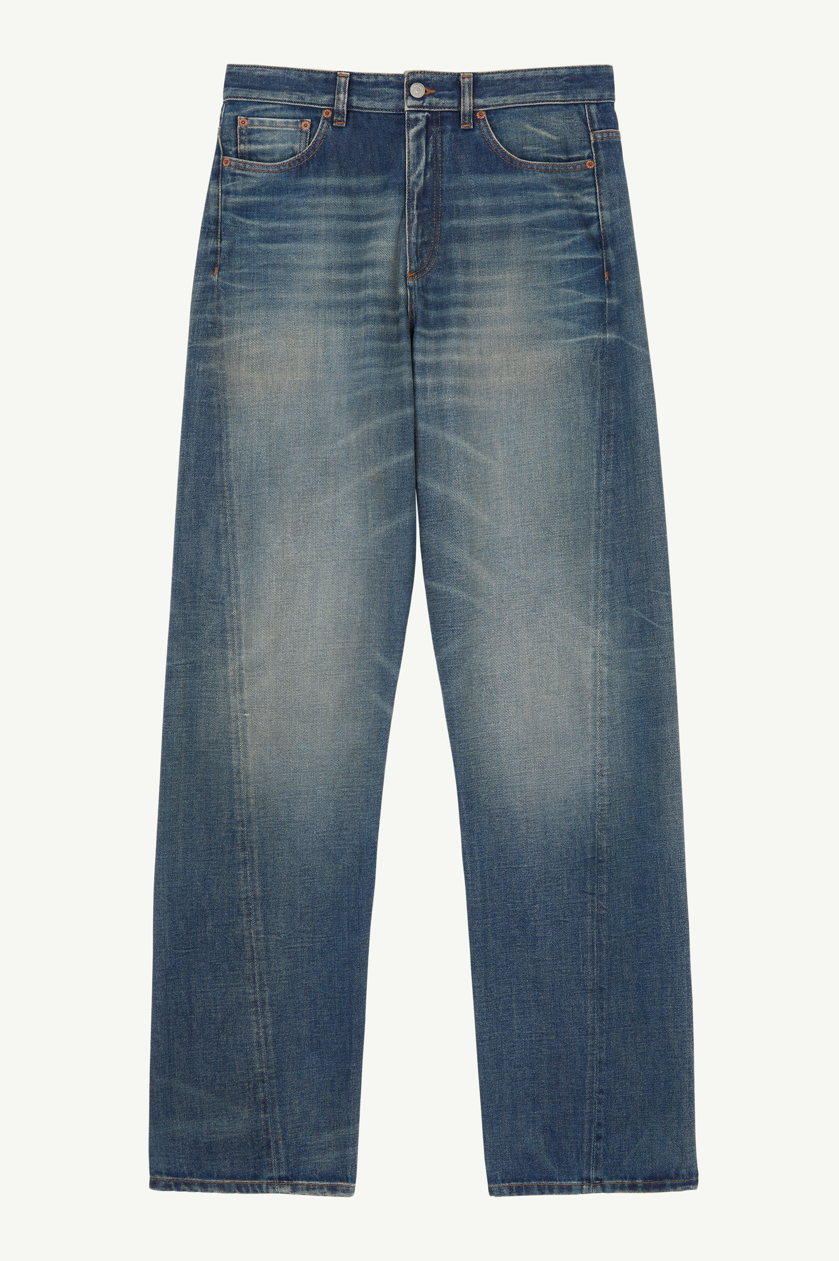 Jean ample taille haute pour homme | MM6