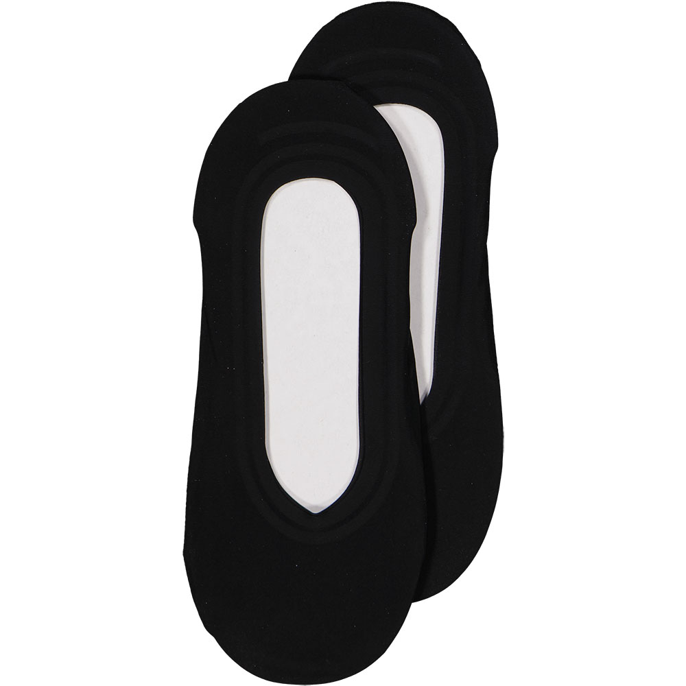 Dames footies  2-Pack Zwart kopen? Goed en goedkoop
