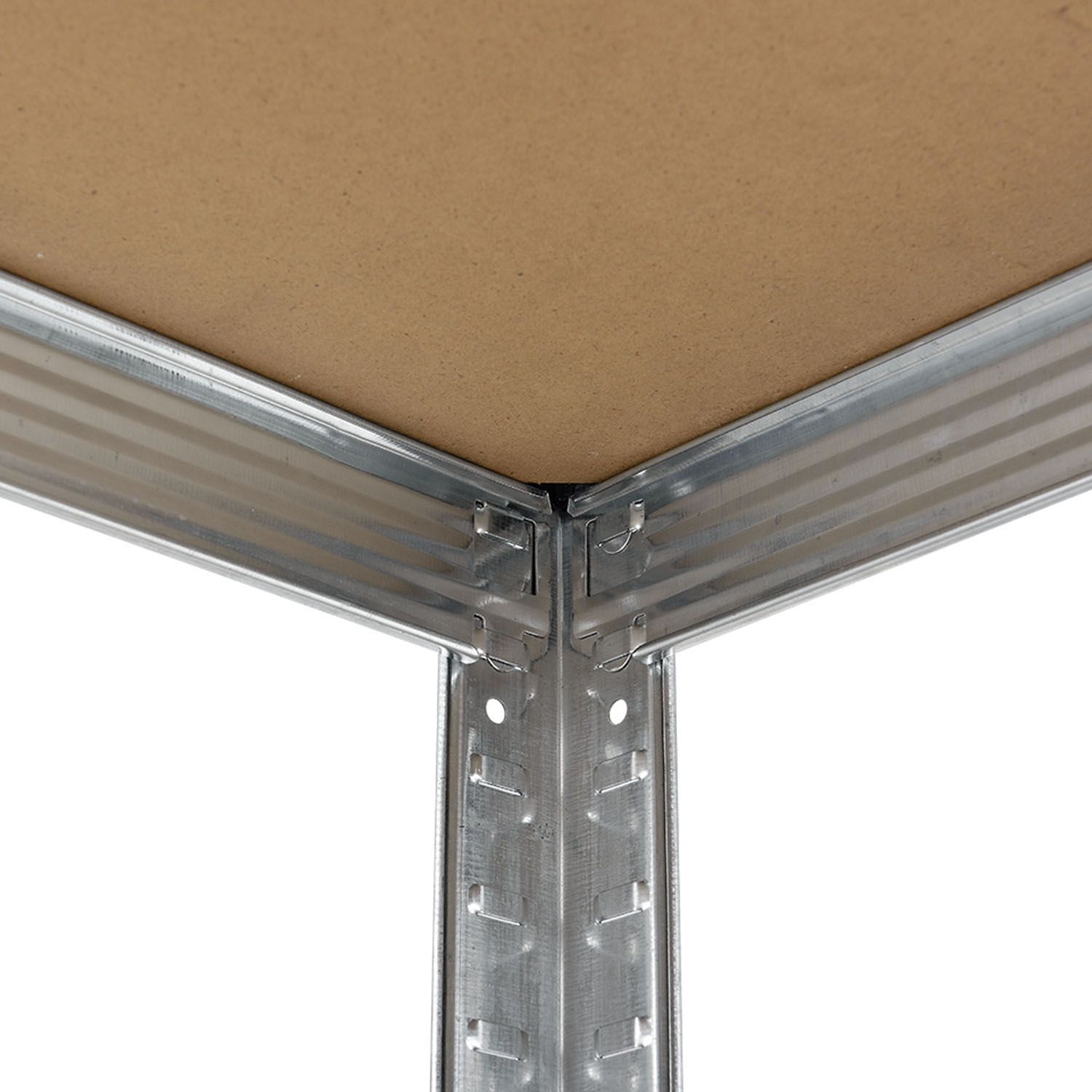 Juskys Lagerregal Basic 2er Set 180x90x40 cm – Metall Schwerlastregal, 10 Böden, 1750 kg, verzinkt