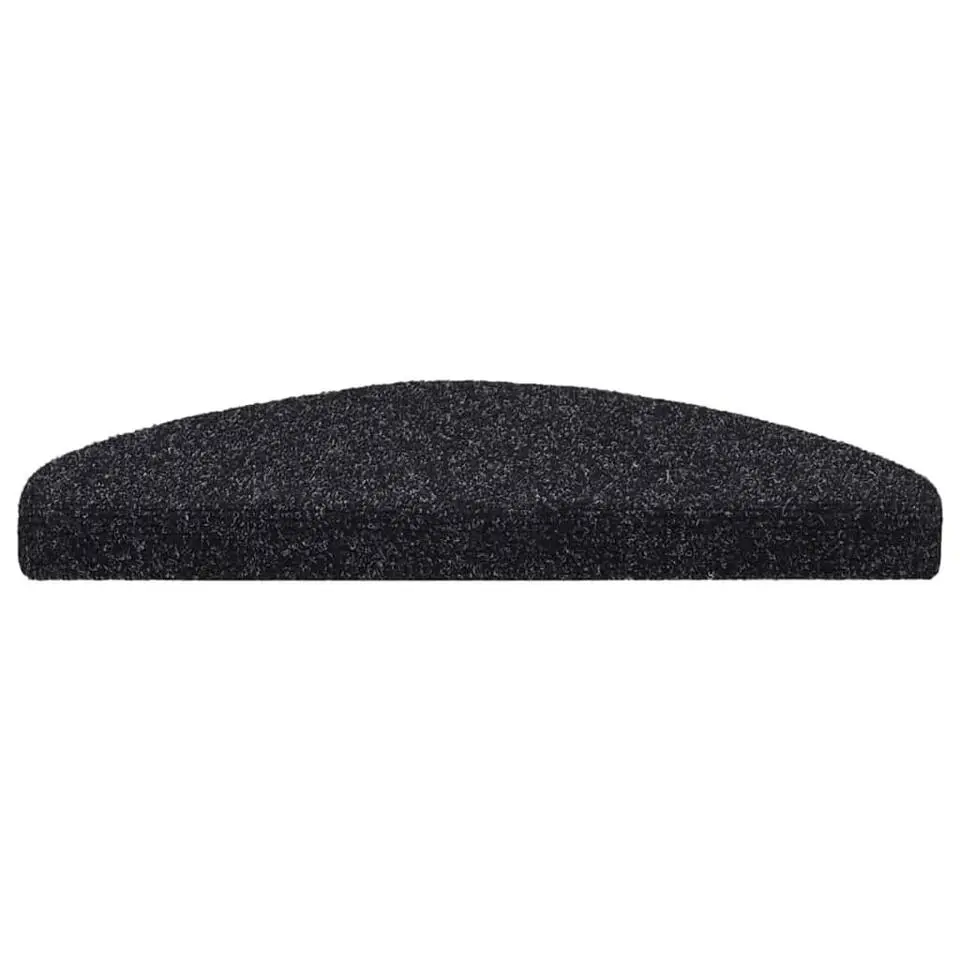 vidaXL - Trapmat - Zwart - Polypropyleen - 65 x 21 x 4 cm - 10 stuks