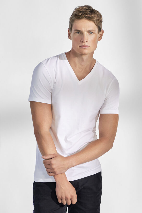 Bread & Boxers 2-pack V-Neck White