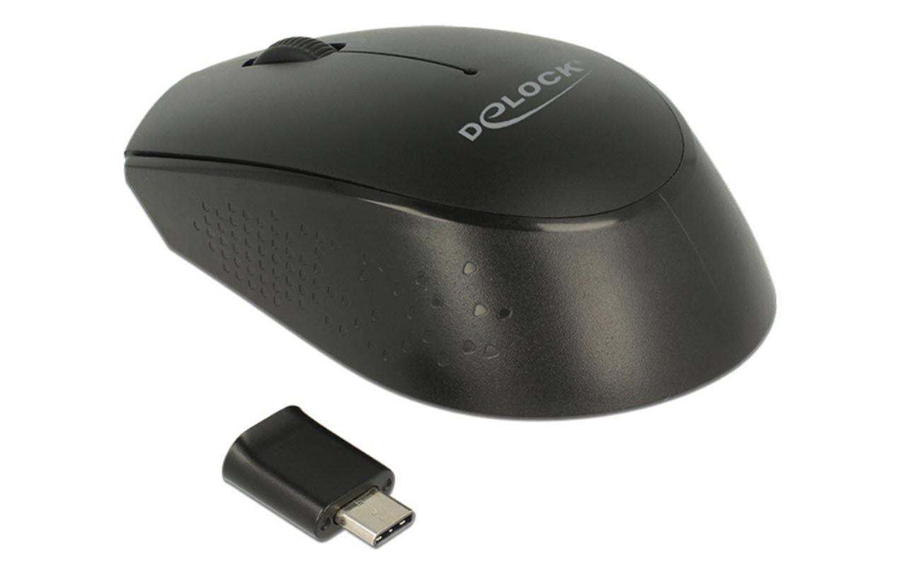 Mobile Maus 12526 USB Type-C kabellosKompakte Wireless-Maus mit USB-C-Empfänger