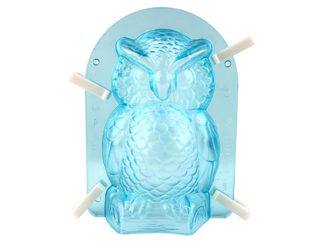 Moule chocolat double - hibou 17 cm