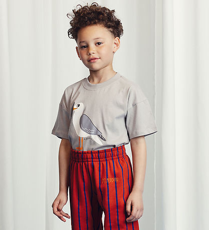 Mini Rodini T-Shirt - Möwe - Grau