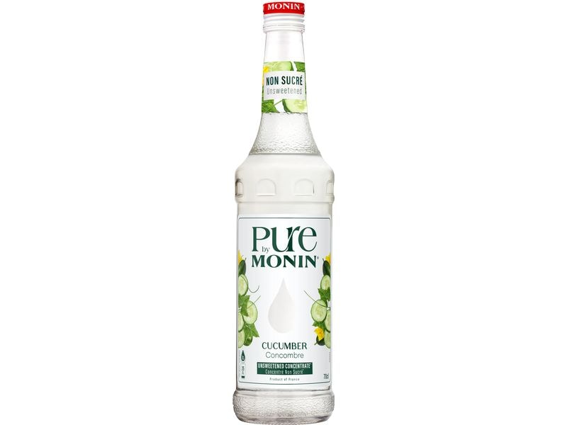 Monin Pure Cucumber 0.7 l Exotischer Genuss für köstliche Cocktails