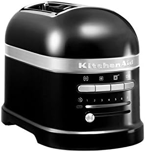 KitchenAid Artisan Frühstücks Set | incl. Wasserkocher 5KEK1522, 2 Scheiben Toaster 5KMT2204 und Brötchenaufsatz | für einen perfekten Start in den Tag! (Onyx Schwarz)