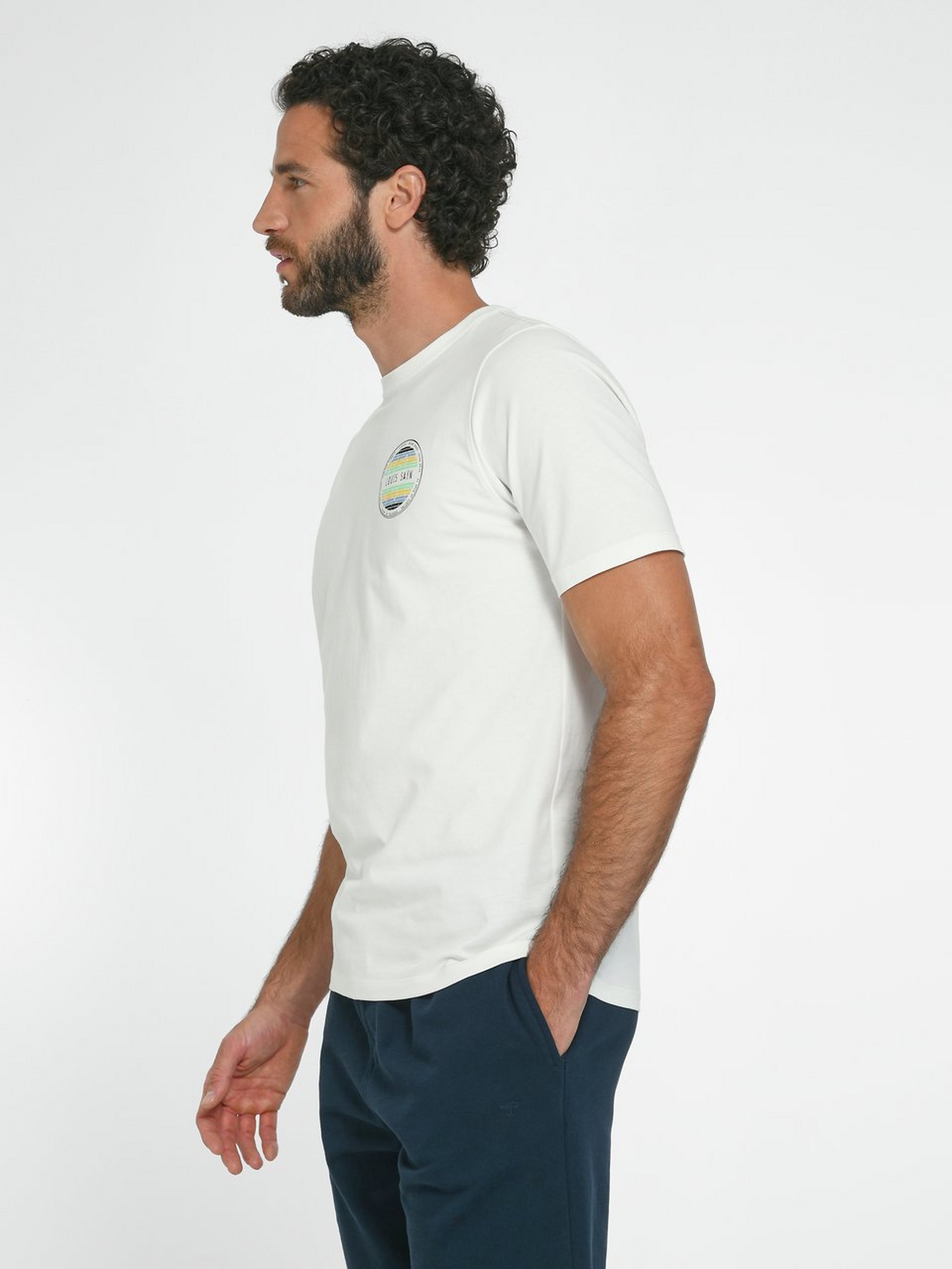 Rundhals-Shirt