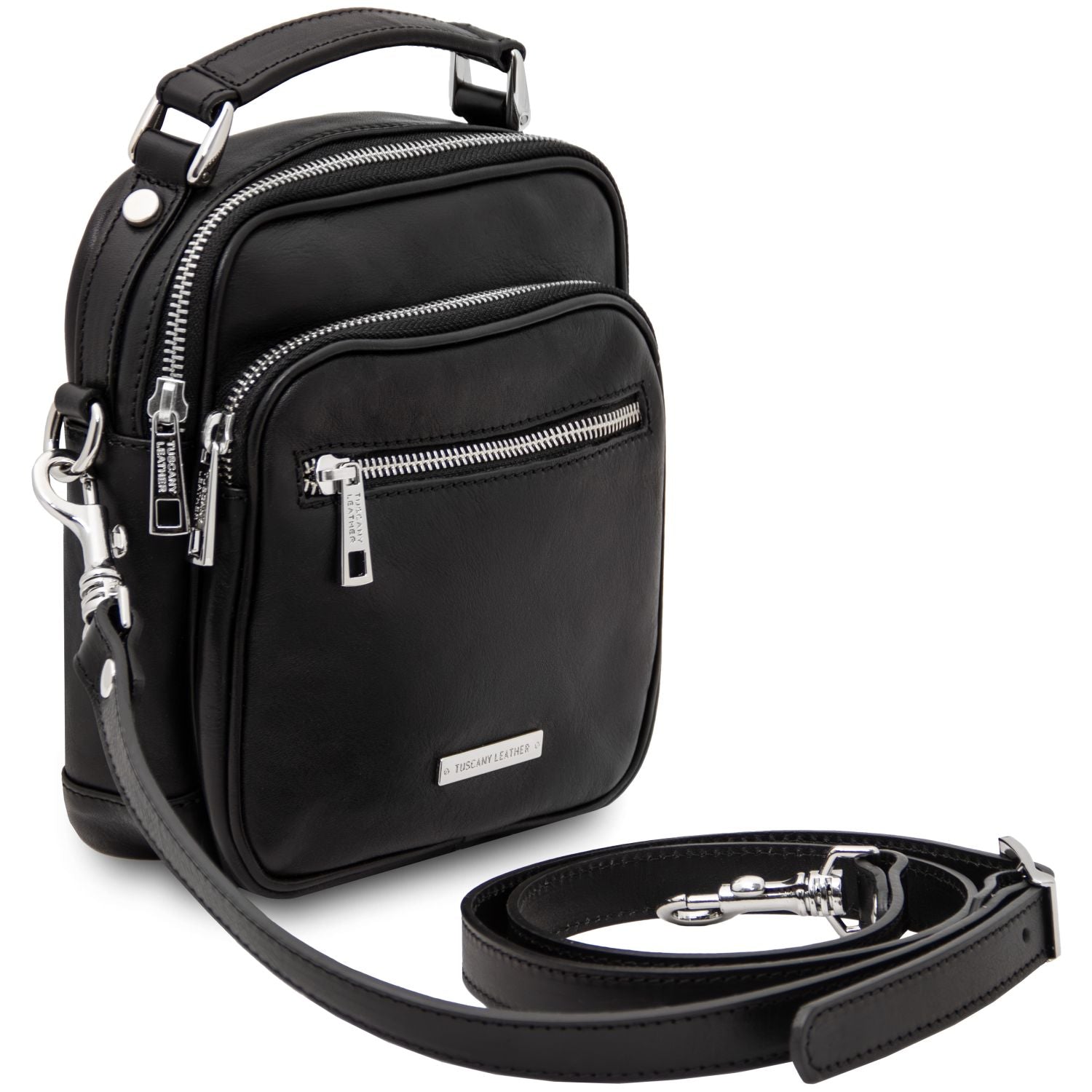 TL142457 – Paul – leren Crossbodytas