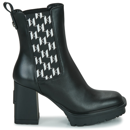 Karl Lagerfeld - VOYAGE VI Monogram Gore Boot Negro