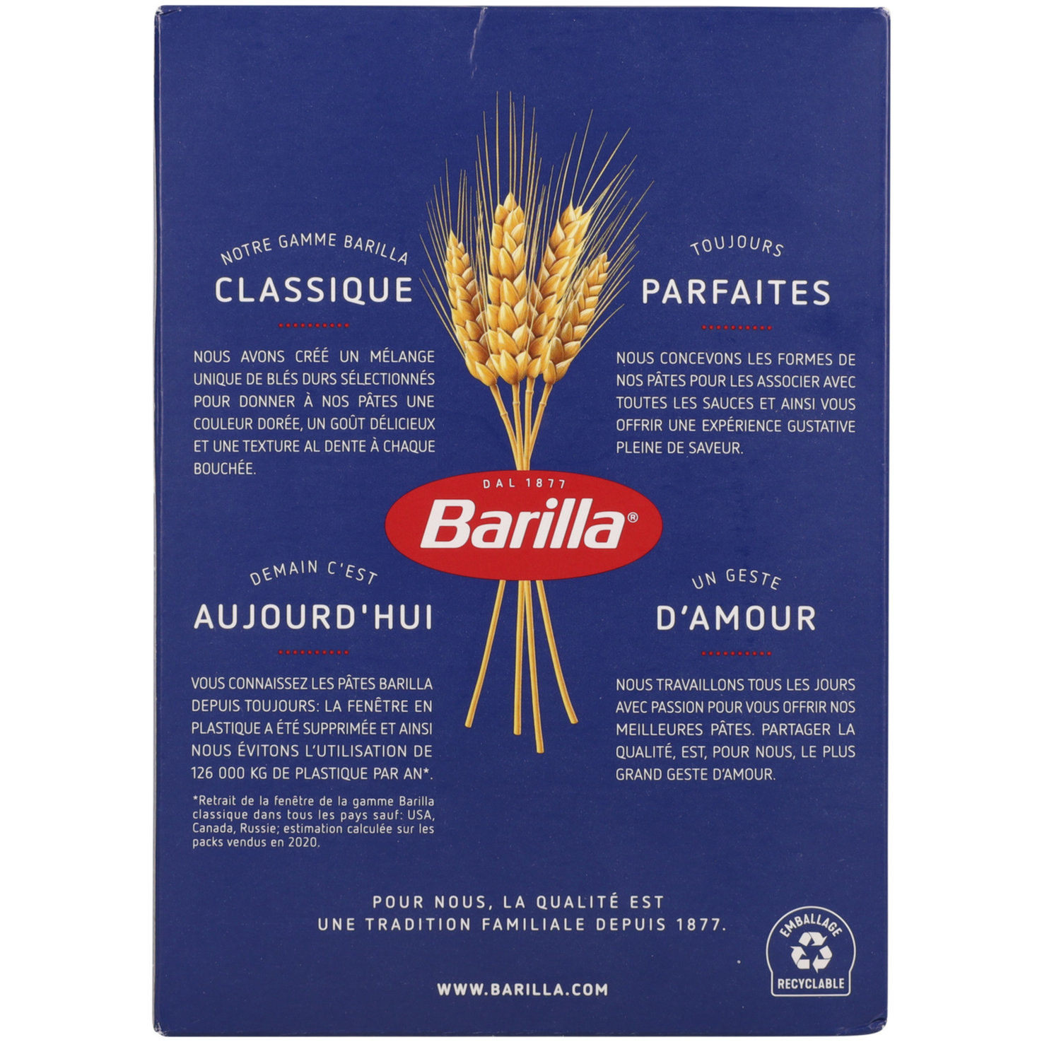 Barilla Penne Lisce