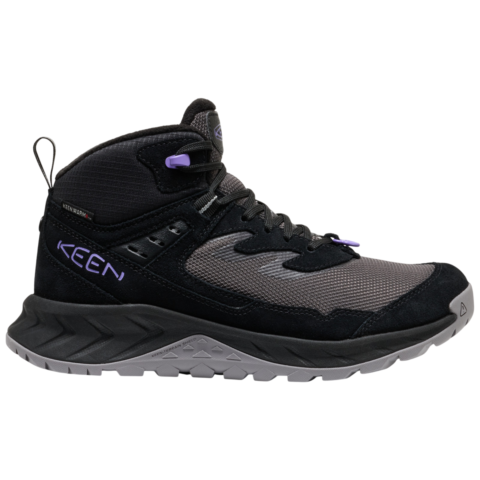 Wanderschuhe W Hightrail Mid Polar black/aster purple