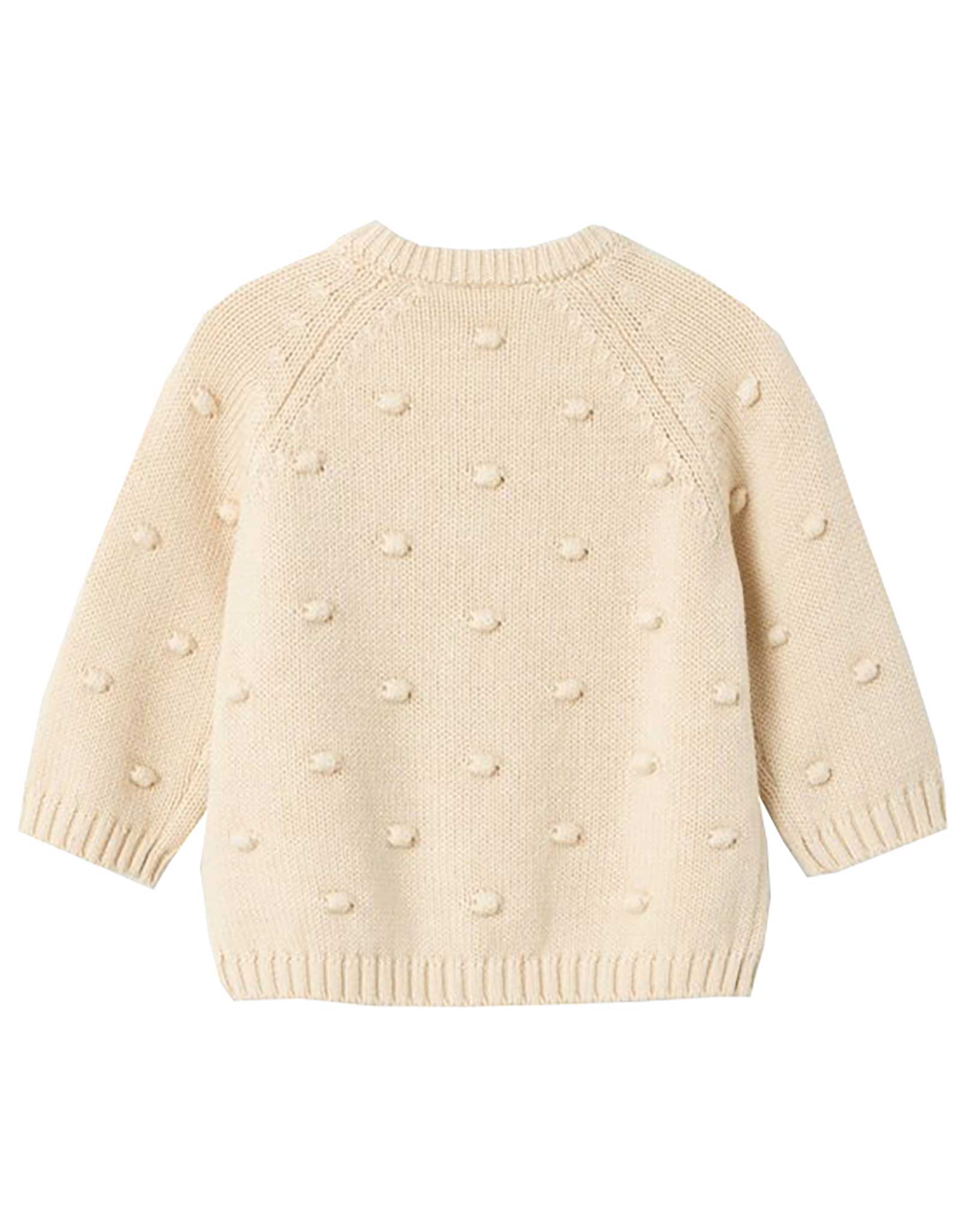 Strickjacke NBFGABLE KNOTS in fog