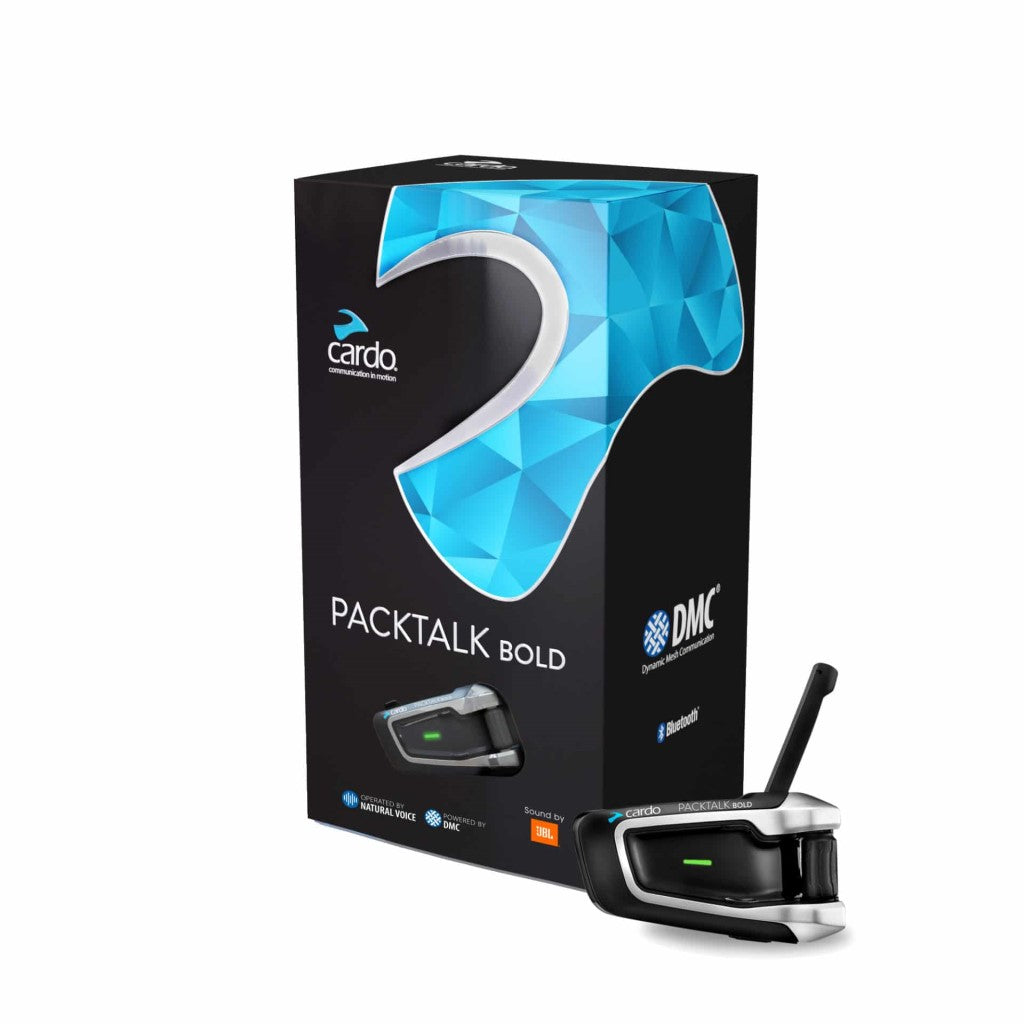Intercom Cardo Packtalk Bold JBL (Solo et Duo)