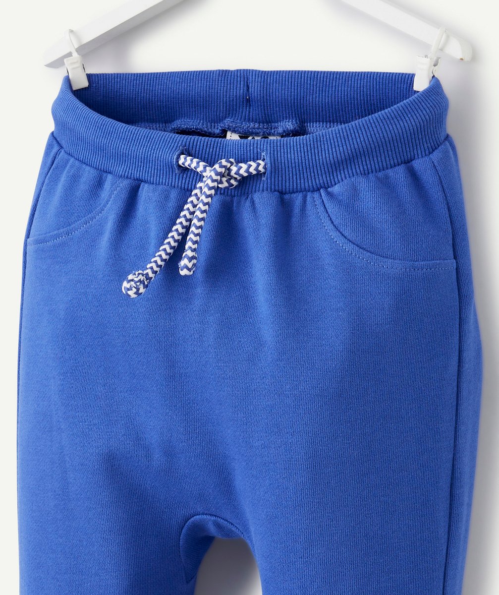 JOGGING BÉBÉ GARÇON EN COTON BIO BLEU