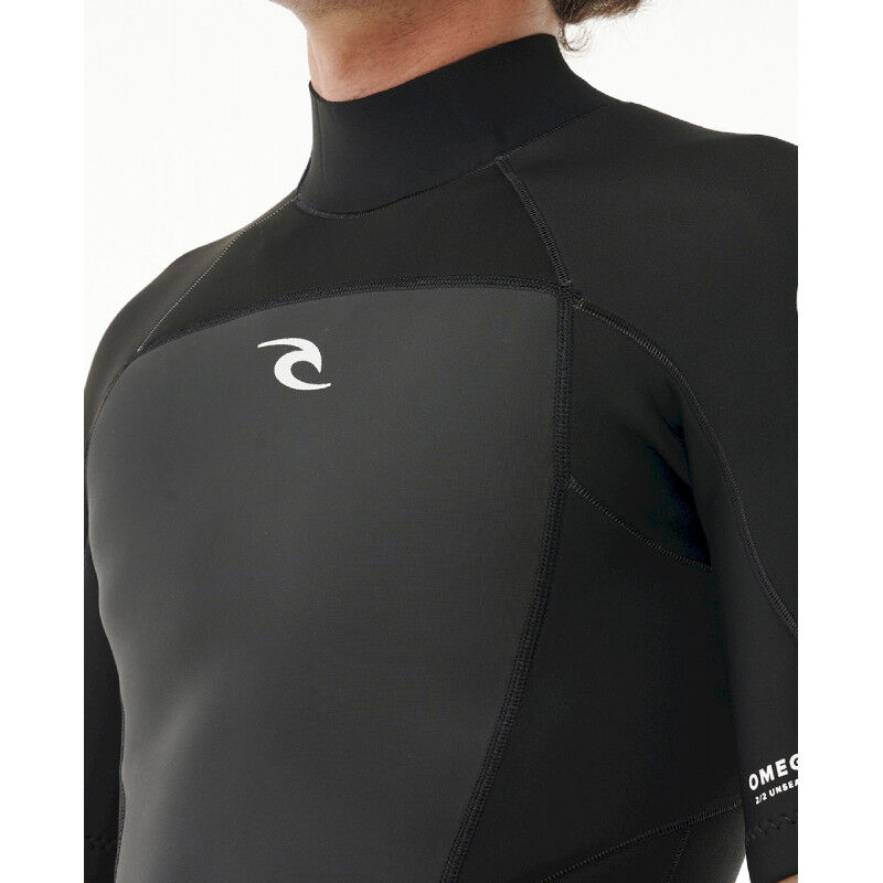 Omega 2/2 mm Back Zip Short Sleeve Wetsuit - Combinaison de surf homme