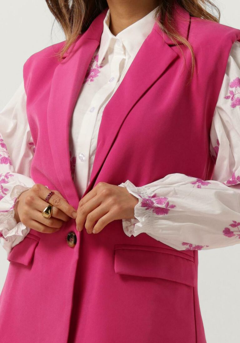 YDENCE roze ydence gilet pants lima