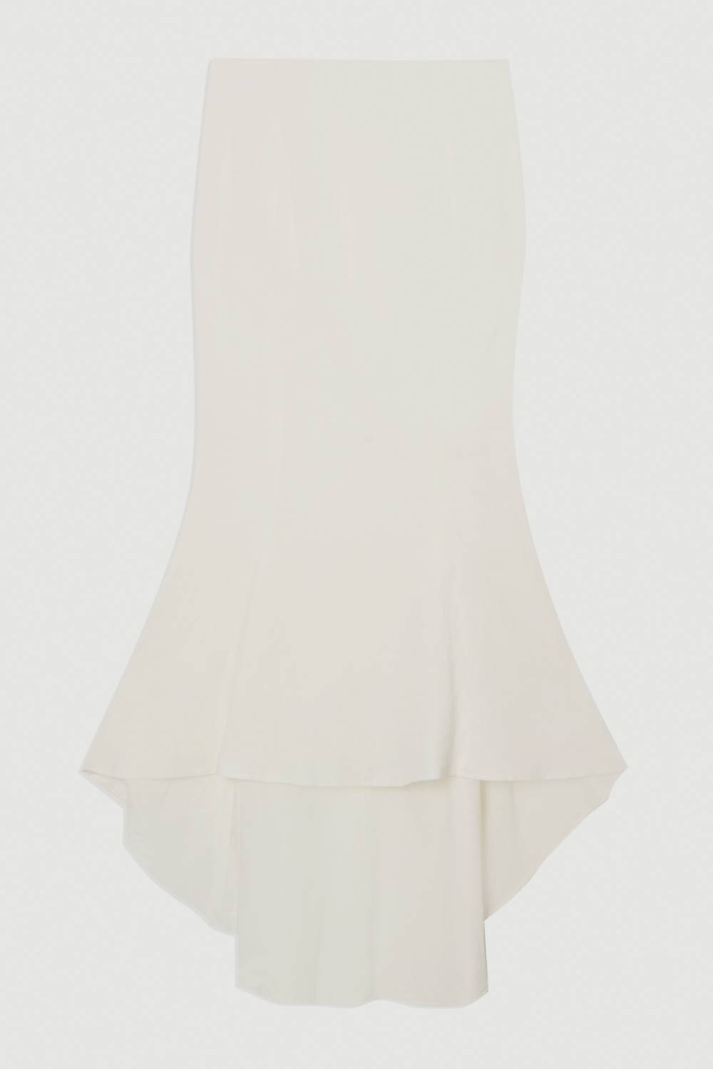 KarenMillen Jupe maxi fiftail en lin d'été Premium