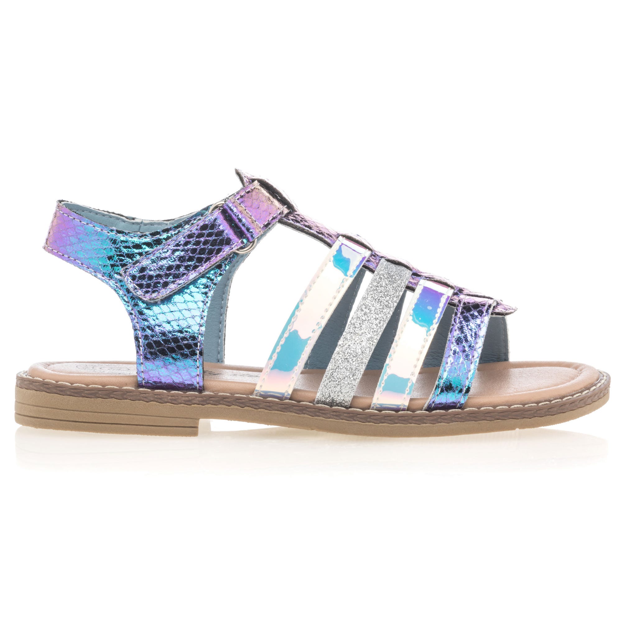 Nu-pieds Fille rose