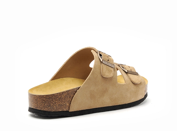 Plakton mules et sabots plats femme cp beta 340010 beige