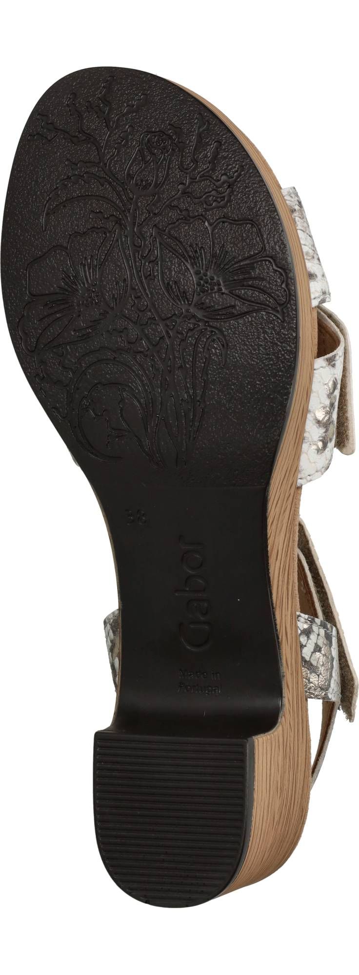 Gabor Sandalettes Grijs Dames