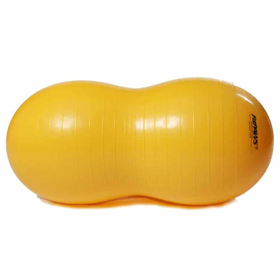 FitPAWS Balancierkissen Peanut 70cm gelb