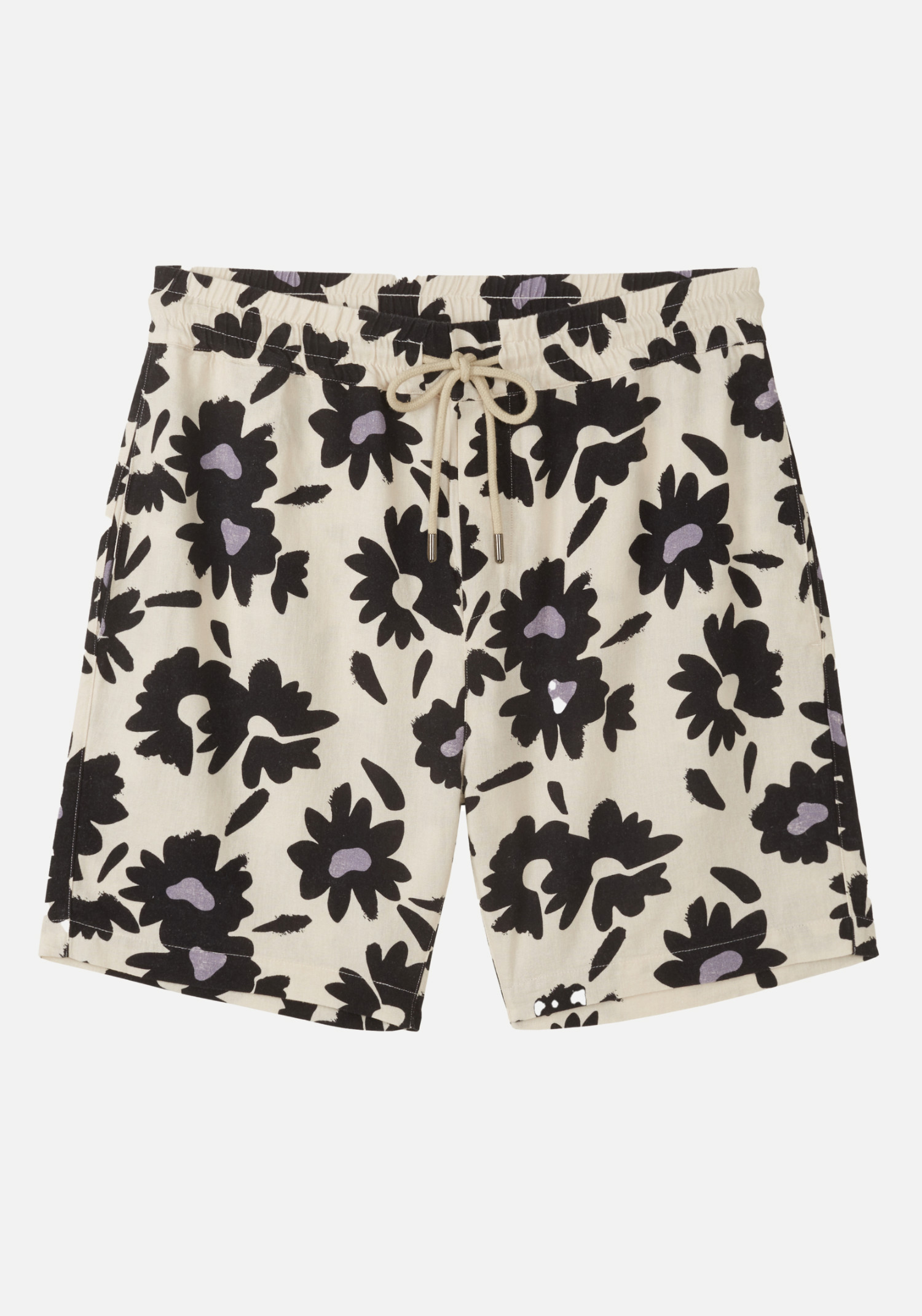 Recolution Shorts Curry Bloom Linen White