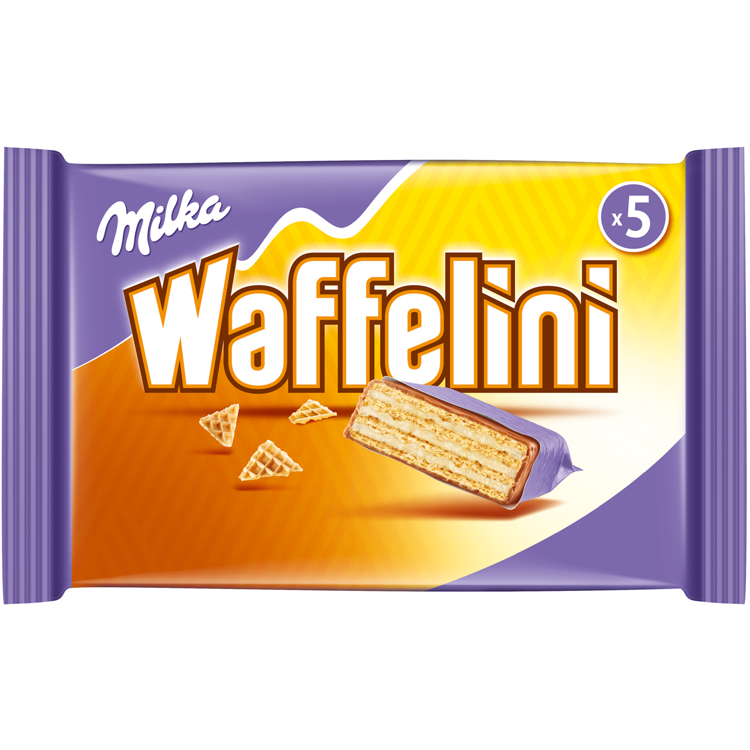 Milka Waffelini 5er Pack 155g MHD:30.7.25
