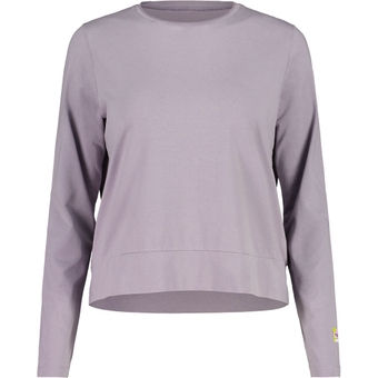 Maloja AshaM. Langarmshirt Smoky Purple Damen