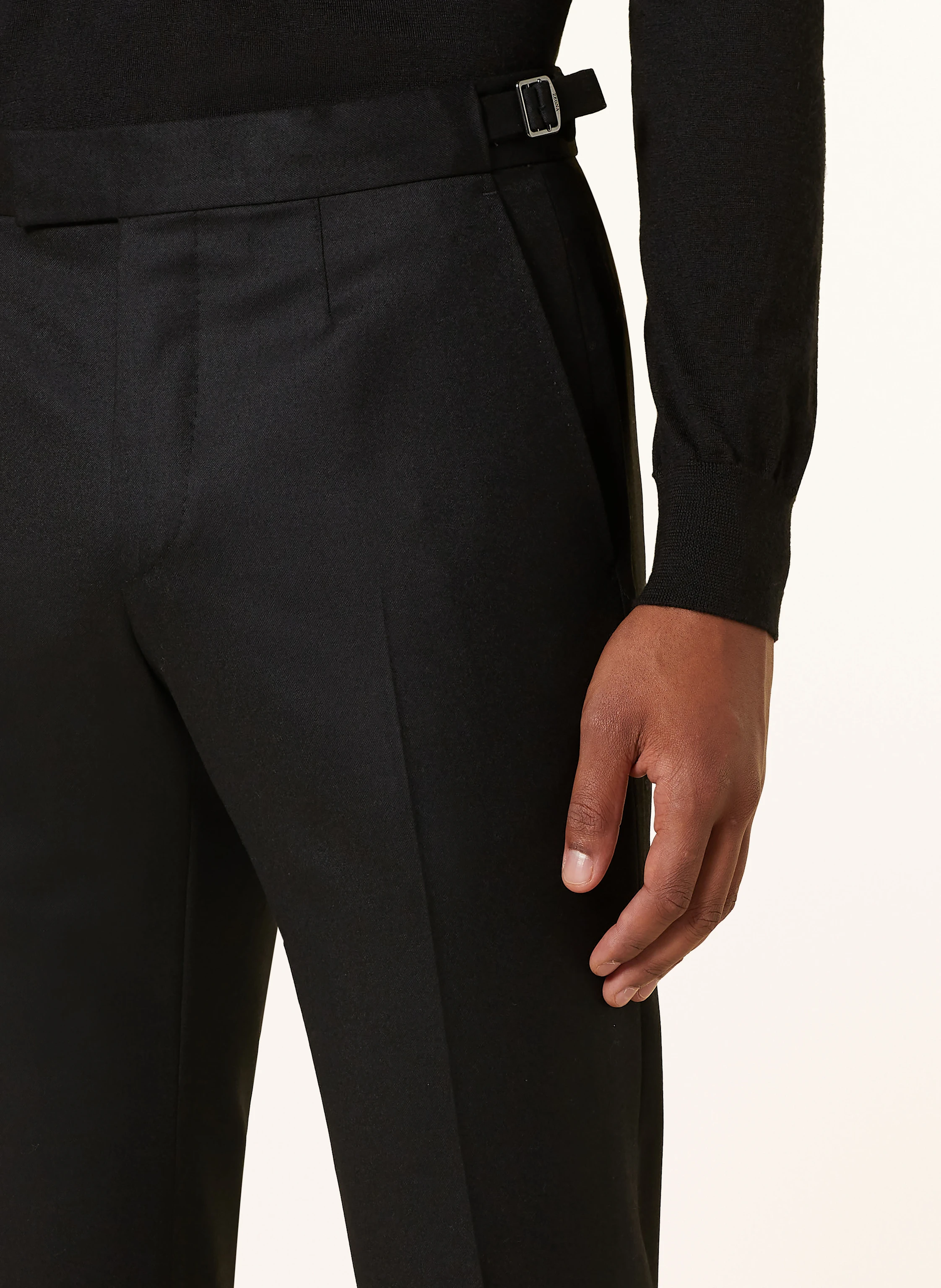 ZEGNA Flanellhose Narrow Fit