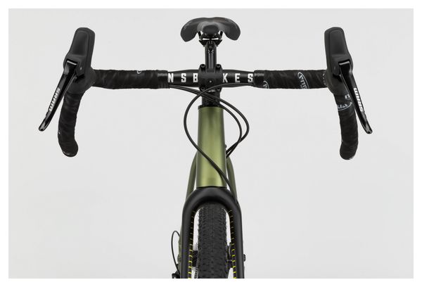 Gravel Bike NS Bikes Rag  1 Sram Apex 11V 700 mm Vert / Noir