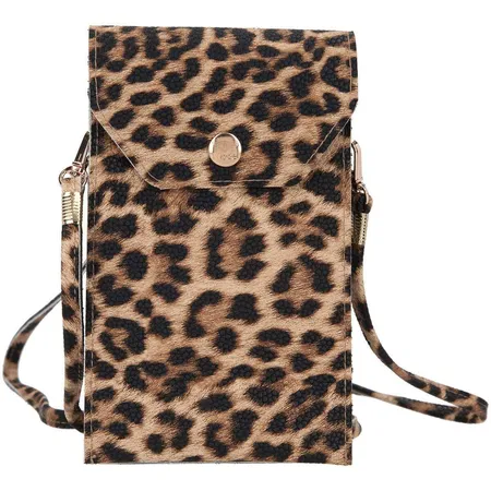 Depesche TOPModel Handytasche Sichtfenster Leopard