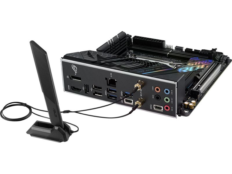 ASUS ROG Mainboard ROG STRIX B760-I GAMING WIFI Gaming Mini ITX-Motherboard mit WLAN und B760 Chipsatz