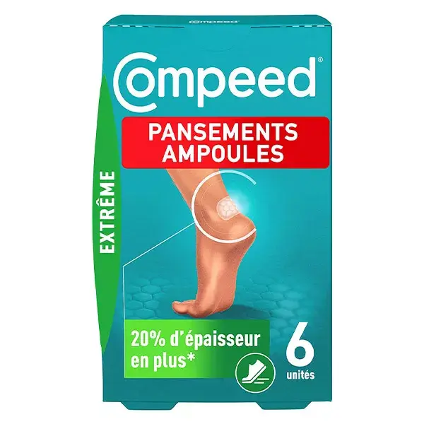 Compeed® - Pansements Ampoules Extrême x6