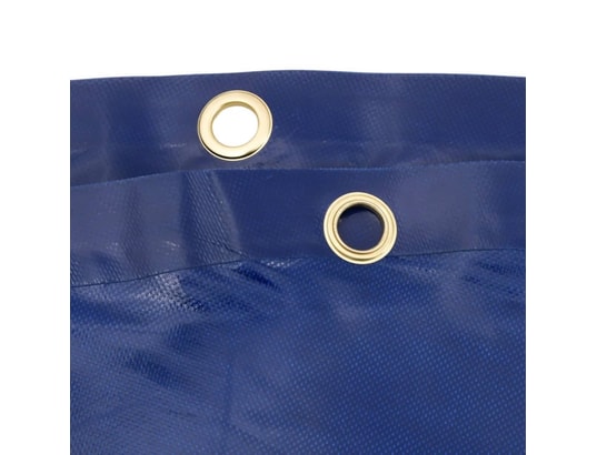 VIDAXL - Bâche bleu ø 2,4 m 600 /m²