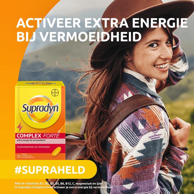 Supradyn Complex Forte Multivitamine Voor Extra Energie 35 Tabletten